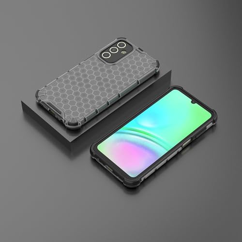 Image of Glasgow Back Case Cover Compatible with [ Samsung Galaxy F15 5G ] (Stylish Design) - Black