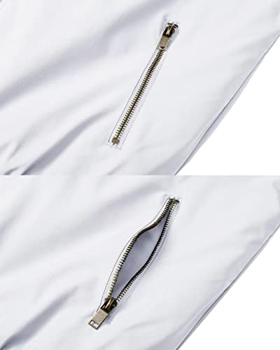 Kefitevd Mens Winter Fleece Jackets Lightweight Quilted Bomber Jacket Windproof Casual Jacket Varsity Jacket Men Fall Winter Coats #TOP4