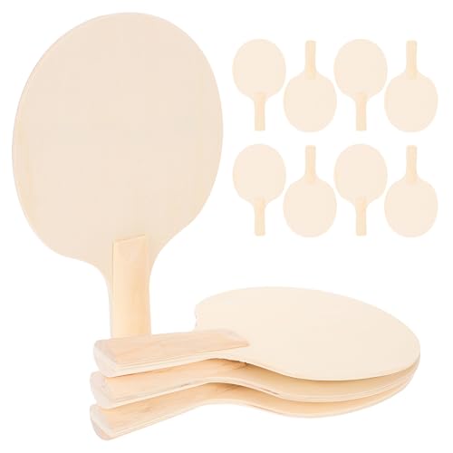 Raquettes en bois à peindre soi-même pour animer un anniversaire enfant ou un atelier DIY