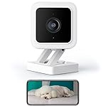 WYZE Cam v3 Baby Monitor with Camera and Audio, UK 3Pin Plug, Home Security Camera for Pet Dogs & Cats Nanny Elderly Monitoring, Works with Google Home IFTTT