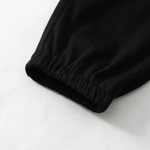 Image of Boys Clothes Gradient T-Shirt Jogger Pants Set 8-13 Years Casual Sportswear Summer Outfit Set