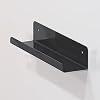 Tile Display Rack Wall-Mounted Ceramic Tile Sample Stand, Building Material Display Racks for Craft Shows, Vendors Display Shelf/Stone Bricks Organizer Holder(Black,50cm(19 3/4))