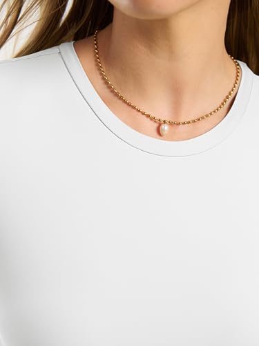 ANRABESS Women Short Sleeve Tops Summer 2026 Double Lined Crewneck T Shirt Basic Tight Workout Tee Y2k Clothes Off-White Small