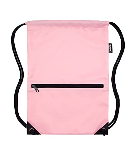 Image of HOLYLUCK Drawstring Backpack Bag Sport Gym Sackpack