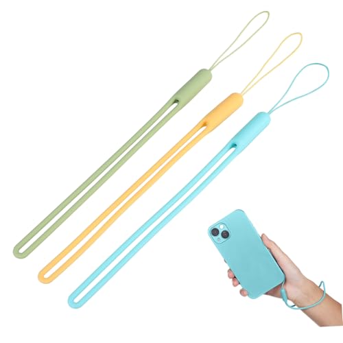 Homoyoyo 3個スマートフォン用吊り紐 防止落下 盗難対策の手首スト 機能的