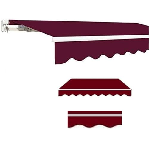 Toldo para patio exterior granate de 13x11 pies impermeable 2