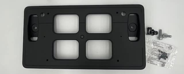 Volvo Soporte de montaje de matrícula frontal original, kit con todos los accesorios, XC90 (2016 - presente) (31383632, 987282 (2), 985181 (2),