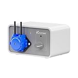 Kamoer M1-NKP Kleine Peristaltikpumpe 12V Niedriger Durchfluss 5-30ml/min Flüssigkeitsdosierpumpe Einstellbare Geschwindigkeit Perx Tube Lange Lebensdauer Für Labor Fabrik Haus Mit Netzteil Adapter