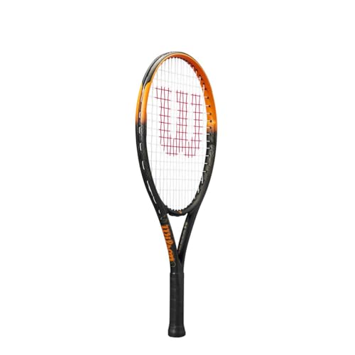 Raqueta de tenis Wilson junior Black/Orange 24" miniatura 2