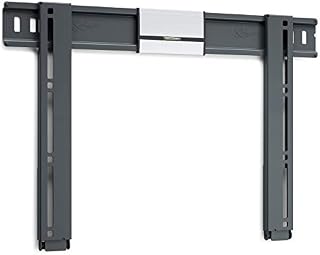 Vogel's THIN 405 flat TV wall bracket for 26-55 inch (66-140 cm) TVs, max. 55 lbs (25 kg), max. VESA 400x400, ultra slim TV wall mount, TÜV certified, Black