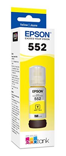 Image of Epson Claria ET Premium T552420 High Capacity Bottle Ink - Yellow (Pack of 2)