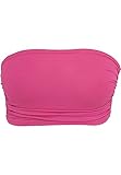 Urban Classics Top Bandeau para Mujer, Rosa Fucsia 00106, XS Kurz