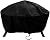 Blackhoso Round Fire Pit Cover, 40 Inches Diameter, 40 x 24 inch Waterproof Firepit Covers, for Patio Fire Pit, Full Coverage Dustproof Anti UV Outdoor Fire Pit Cover