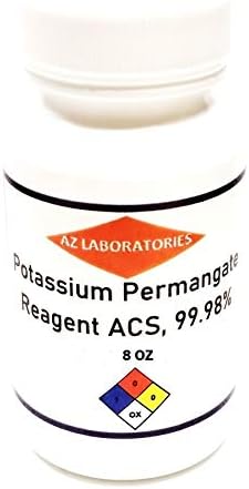 Potassium Permanganet / High Quality / 8 OZ / US Made / Free Flowing Powder / Same Day Ship