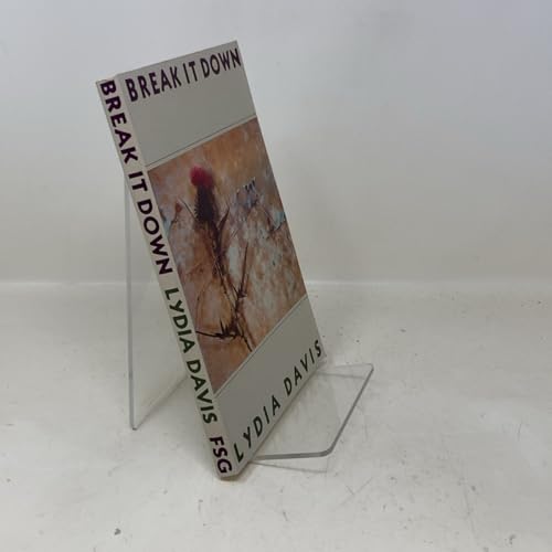 Break It Down 0374520984 Book Cover