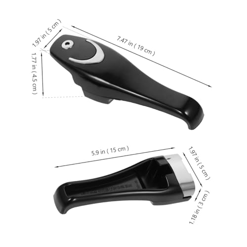 DECHOUS 1par Manija ergonómica para olla a presión Repuesto para olla a presión y vaporizador miniatura 2