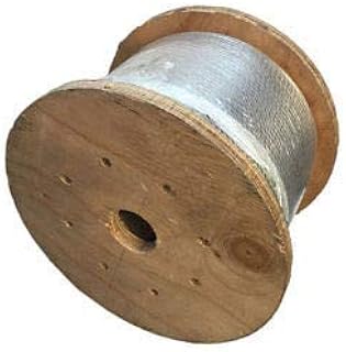 3/16 Inch 7x19 Stainless Steel Cable Rail Railings Wire Rope 316SS 1000 Feet Reel