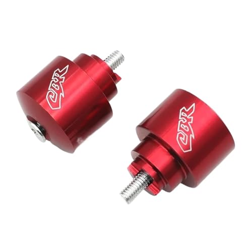 Embouts de guidon moto rouges pour Honda CBR 900 et 954 RR balades et circuits