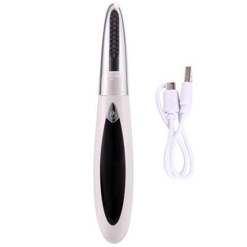 CENMEN Rizador de Pestañas Eléctrico con Calefacción, Kit de Rizador de Maquillaje con Carga USB, Rizador de Pestañas Natural de Larga Duración,