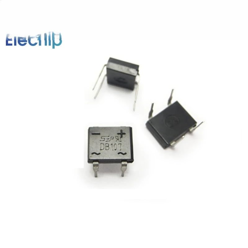 Miniatura 2 de New 2024 50Pcs Db107 Dip4 Diode Rectifier Bridge 1A 1000V Db107S SOP4 Single Phases Diode Rectifier Bridge Electronica Componentes Accessories
