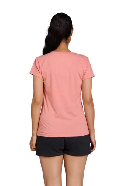 Image of Go Devil Women's Casual Printed Round Neck Oversized Stylish T Shirt