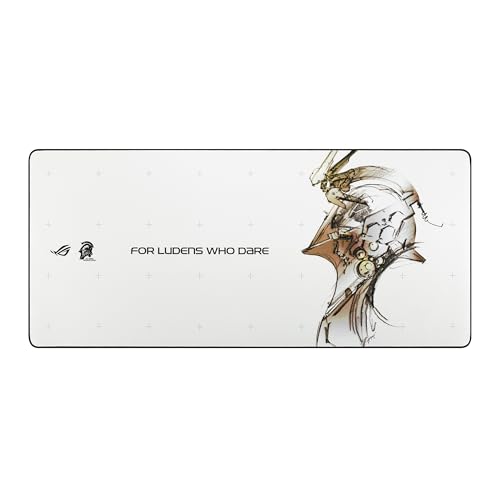 ASUS ROG Scabbard II XXL-KJP Gaming Mouse Pad – 35.4” x 15.7” (Extended/XXL Size), Soft Cloth Surface, Water/Oil/Dust-Resistant, Anti-Fray Edges, Non-Slip Base - Kojima Productions Edition by Asus - Used condition - CA$91.19