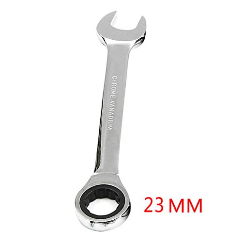 Homyl 1 Pc Chave De Catraca Métrica Cabeça Fixa Porca De Mão Ferramentas De Reparo De Polimento - 23
