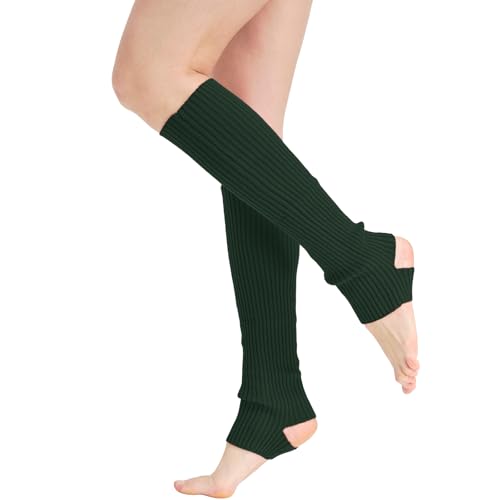 Image of Nanxson Knit Ribbed LegWarmer Women Knit Calf Accessories Leg Sleeves | Solid Neon Boot Socks,Y2K 80s Women's Lolita LegWarmer,Sports Party Yoga Dance Accessories,Winter Ankle Heap Kawaii Sock