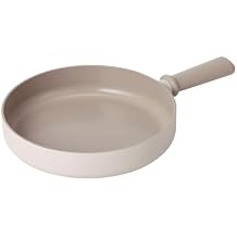 Neoflam Chou Chou Kitchen Nonstick 9.5-Inch Stir Frying Pan with Handle, BBQ, Egg Omelet Skillet, Induction Compatible Cookware, Cooking Round Tamago Pan, Made in Korea 24cm