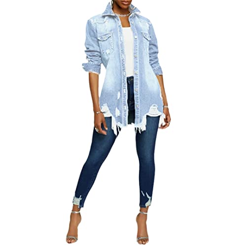 Veste en jean femme pour un look streetwear chic en terrasse cet été