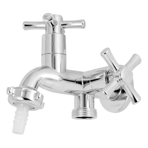 Torneira Dupla Máquina de Lavar de Metal Tipo Deca Docol para Lavanderia Tanque