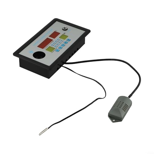 Controlador de incubadora para huevo con termostato de control automático de temperatura y humedad para uso industrial civil (220 V)