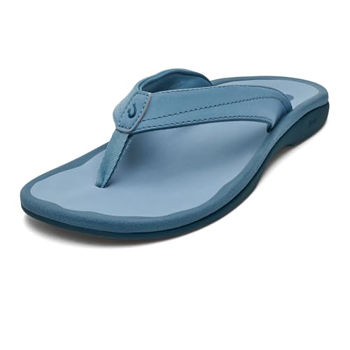 Image of OLUKAI Ohana Women's Sandals, Water Resistant Flip Flops with Arch Support, Lightweight Comfort for Beach & Travel, Enhanced Traction for Wet Surfaces