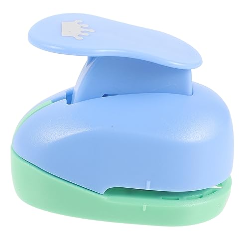 LALAFINA Scrapbook Paper Puncher DIY Paper Punching Tool Embossing Machine Single Hole Puncher for DIY Crafts Random Color