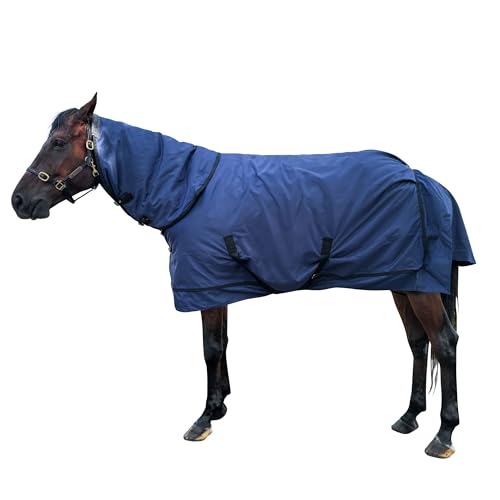 Image of Horse Turnout Blanket, Waterproof Medium Weight Winter Blanket for Horses