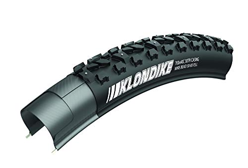 Kenda Klondike K1014 Tire - 700 x 35, Clincher, Wire, Black, 30tpi, Studded