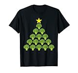 Decoración de luces de árbol de Navidad, sombrero de Papá Noel de brócoli, diseño de Navidad vegetariano es un gran regalo para un cumpleaños, Navidad y cualquier otra ocasión de regalo para celebración de vacaciones.