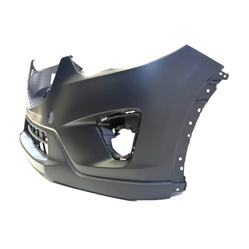 Image of FitParts Compatible with Mazda CX-5 2013-2016 Front Bumper Cover | Primed, With Tow Hook Hole, Ready to Paint, OEM KD4550031BB, MA1000236