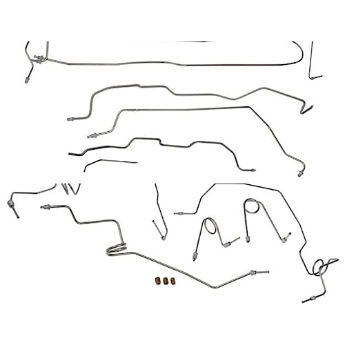 CLQWIAS Brake Line Kit for Chevy for K1500 1995-1998,for GMC for K1500 1995-1998 Truck