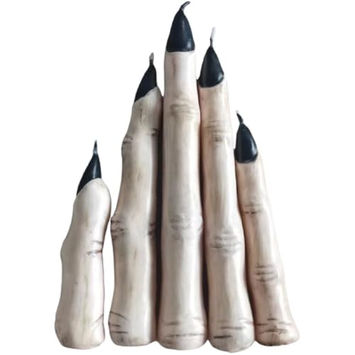 Bougies de doigt de sorcière d'halloween pour fournitures cadeaux - 2