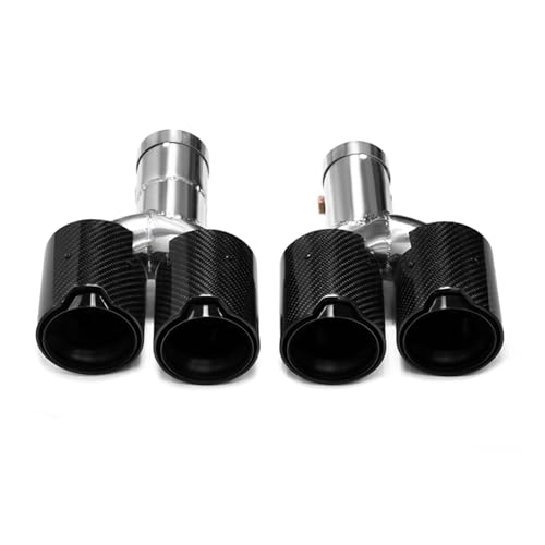 Embout échappement pour BMW X3 G01 X4 G02 double canule en acier inoxydable sport 2 pièces