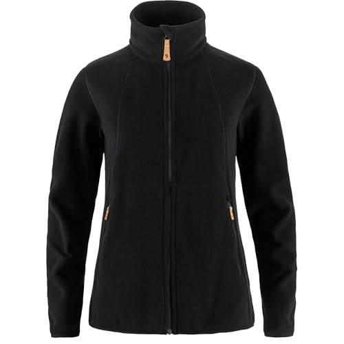 Fjällräven Damen Stina Fleecejacke, Black, XXL