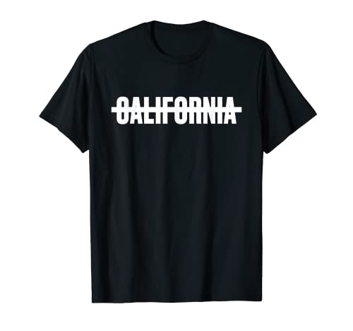 Hecho con California - dejando California divertido diseñado Camiseta