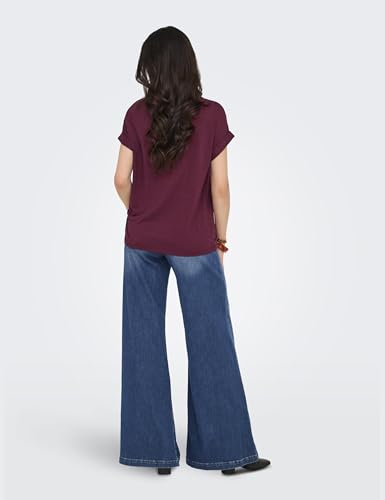 ONLY Tops für Damen Basic Kurzarm Rundhals – Ansicht 5