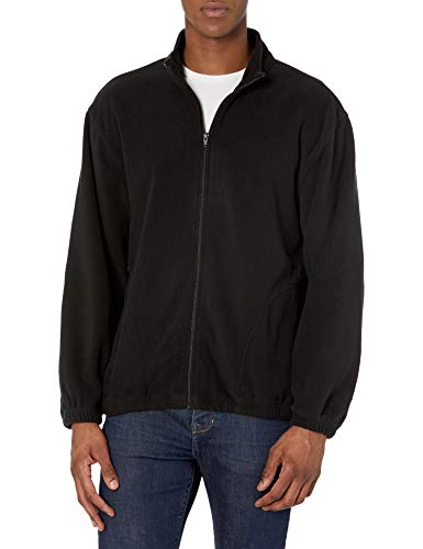Image of CLASSROOM Juniors Adult Unisex Polar Fleece Jacket, Black, Small