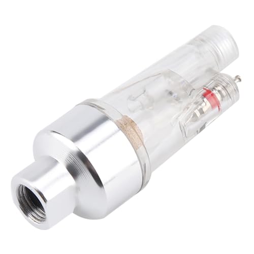 Metall Mini Air Airbrush-Filter Ölabscheider Wasserabscheider Spritzpistole Luftfilterschlauch Airbrush In-Line Mini Air Filter Farbanschlüsse Airbrush Luftfilter Feuchtigkeit Oil Water Separator