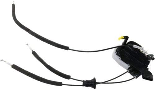 Evan-Fischer - Actuador de bloqueo de puerta compatible con Nissan Murano 2009-2014 delantero izquierdo integrado con pestillo