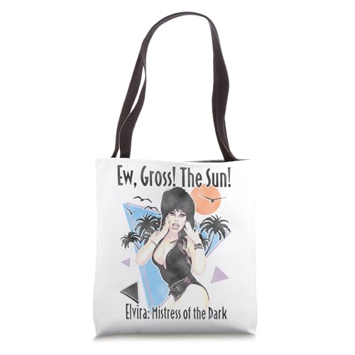 Bolsa Tote Retro Divertida Elvira Ew Gross The Sun miniatura 1