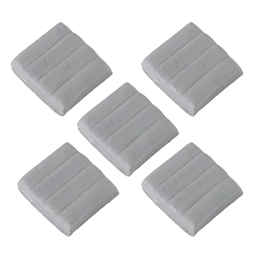 5 peças de borracha amassada, borrachas amassadas de arte de desenho, borrachas amassáveis de argila, borrachas de borracha para desenho, borrachas artísticas, sombra, suave, corrige e ilumina seu