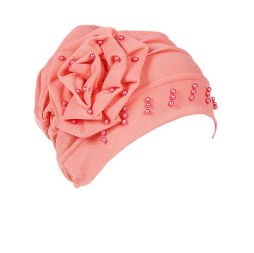 Casquette chimio haut de gamme turban en tissu doux et finitions vintage